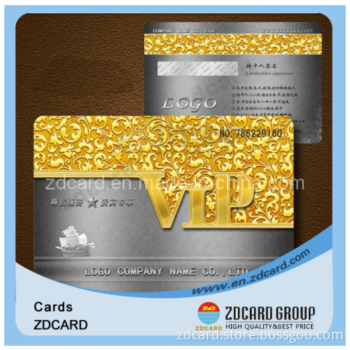 Silver Background VIP Card